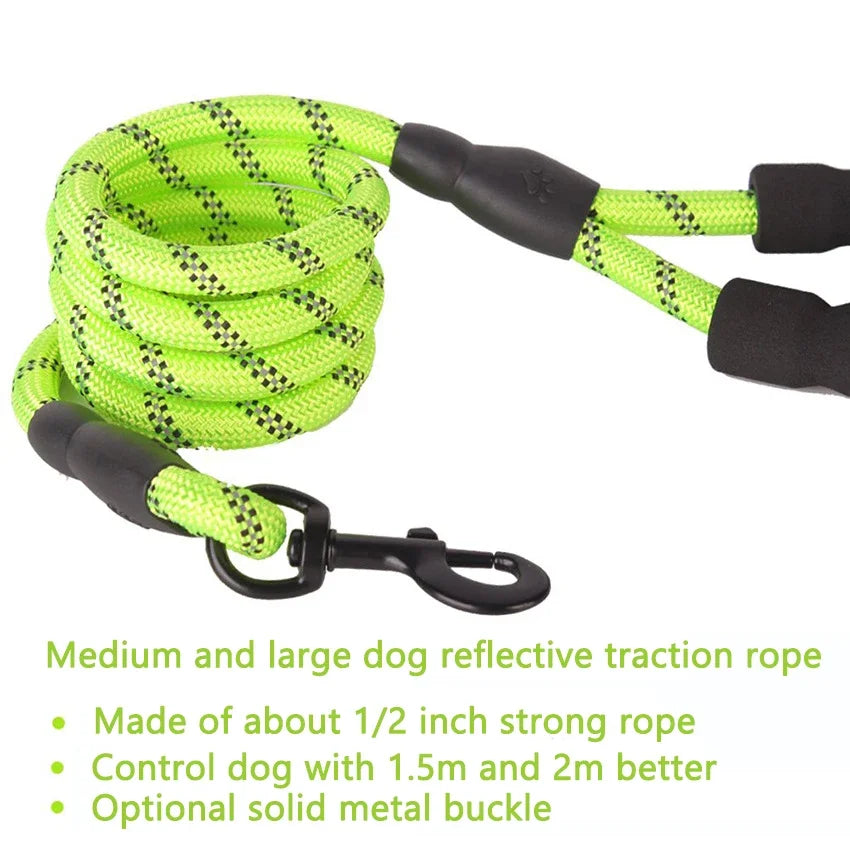 1.5M/2M/3M Lesă premium universala pentru câini pâna la 70 KG, diferite culori